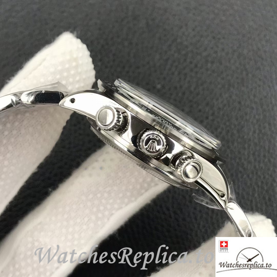 Swiss Rolex Daytona Replica 6239 Stainless steel strap 37MM - WatchesReplica.is