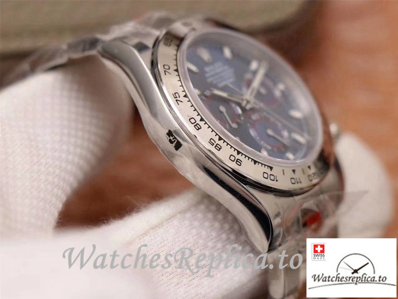 Swiss Rolex Daytona Cosmograph Replica 116509-78599 Silver Strap 40MM - WatchesReplica.is