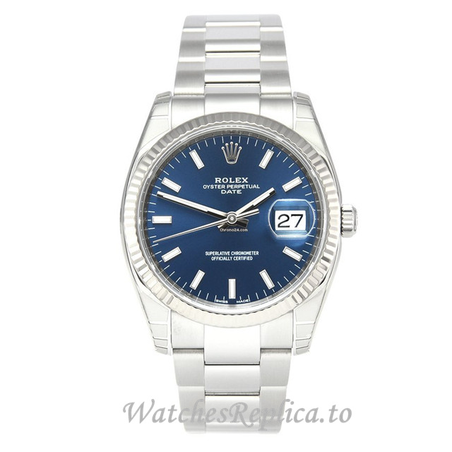 Replica Rolex Date 115234-11 34MM - WatchesReplica.is