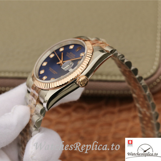Swiss Rolex Datejust Replica 116231 Stainless steel strap 36MM - WatchesReplica.is