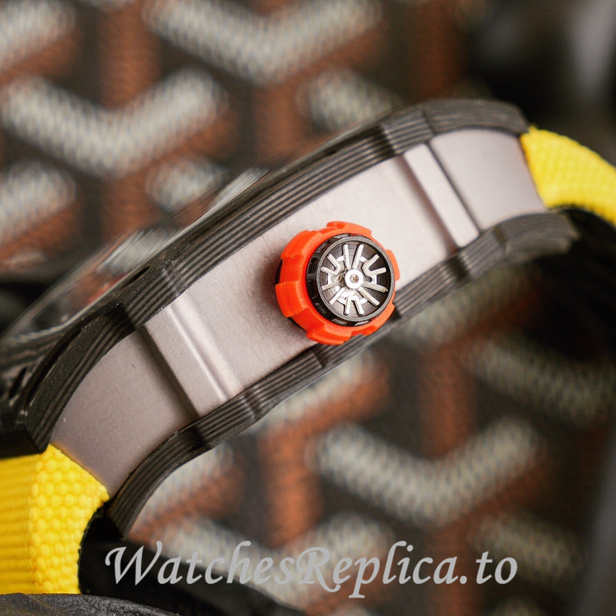 Richard Mille Replica RM27 04 Canvas strap 47.25x38.4MM - WatchesReplica.is