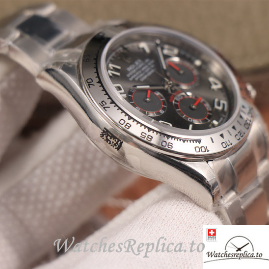Swiss Rolex Daytona Replica 116509 Stainless steel strap 40MM - WatchesReplica.is