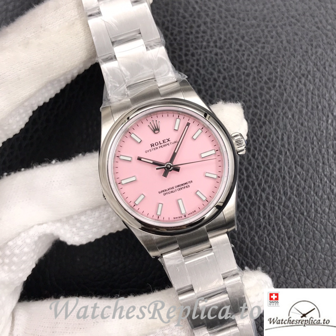 Swiss Rolex Oyster Perpetual Replica 277200 Stainless steel strap 31MM - WatchesReplica.is