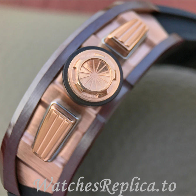 Richard Mille Replica RM011 Rubber strap 50MM - WatchesReplica.is