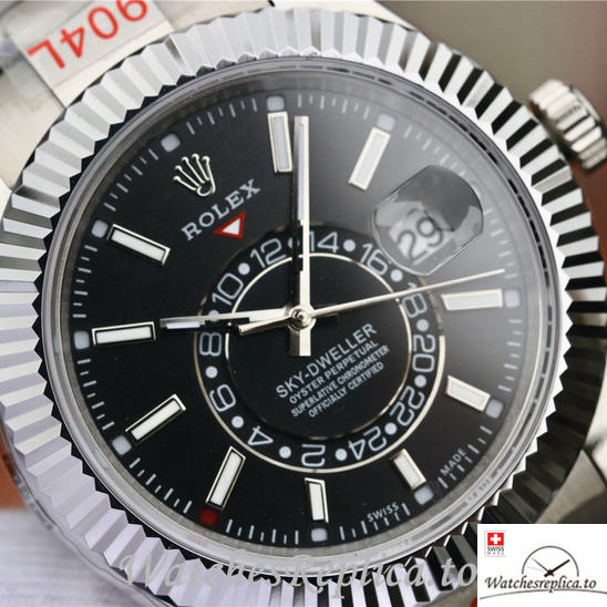 Swiss Rolex Oyster Perpetual Replica 326934-0005 Stainless steel strap 42MM - WatchesReplica.is