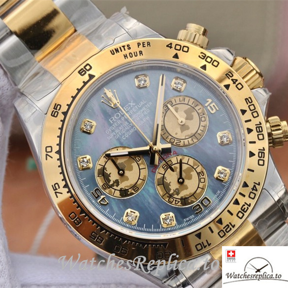 Swiss Rolex Daytona Replica 116503 Stainless steel strap 40MM - WatchesReplica.is