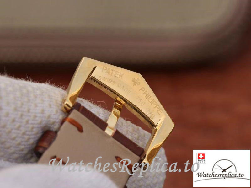 Swiss Patek Philippe Complications Annual Calendar Replica 5035J Roman Markers 40MM - WatchesReplica.is