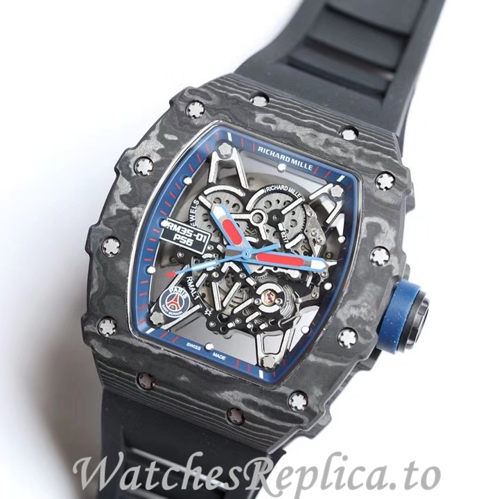 Richard Mille Replica RM35-02 Rubber strap 50MM - WatchesReplica.is