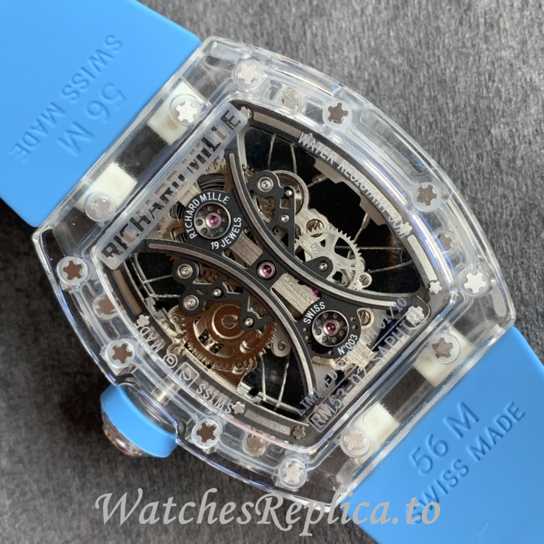 Richard Mille Replica RM53-02 Rubber strap 50MM - WatchesReplica.is