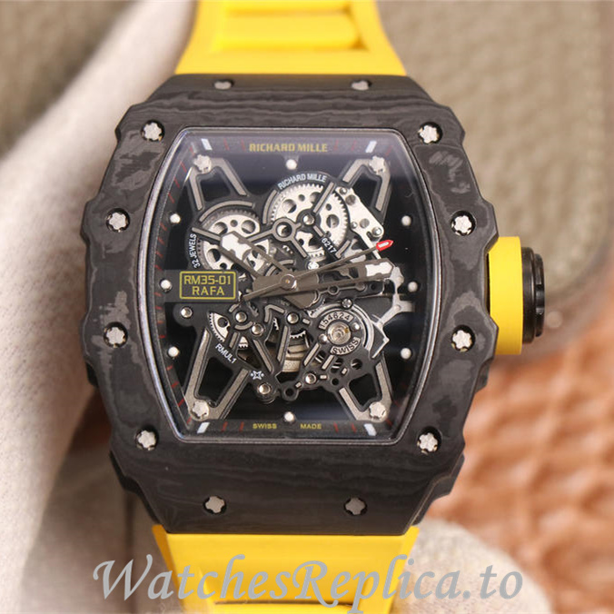 Richard Mille Replica RM035-01 Rubber strap 50MM - WatchesReplica.is