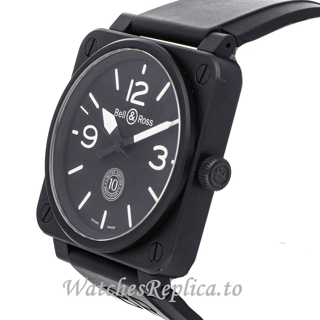 Replica Bell Ross BR 01 BR0192 10TH CE 46MM Mens Watch - WatchesReplica.is