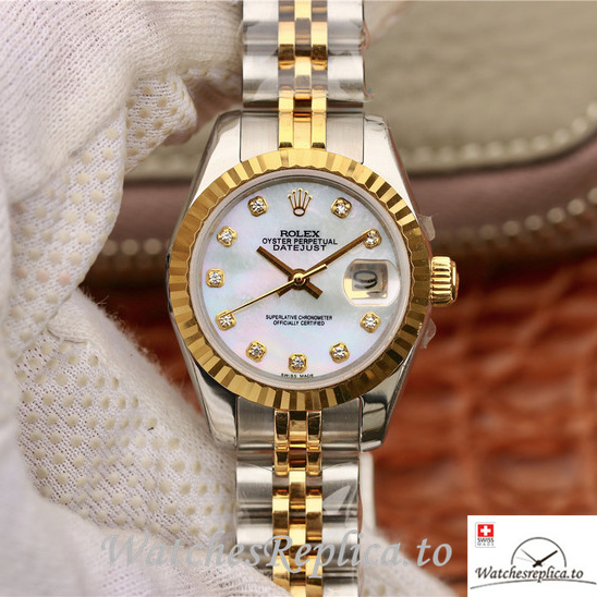 Swiss Rolex Datejust 279173 Stainless steel strap 28MM - WatchesReplica.is