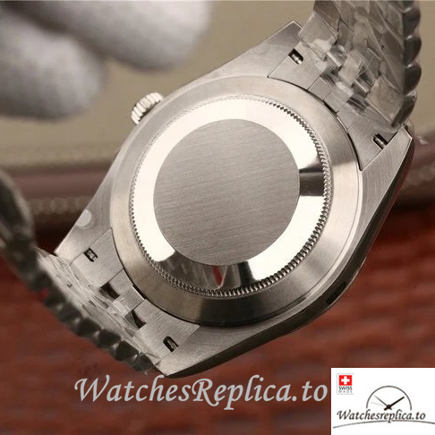 Swiss Rolex Datejust Replica 126300-0012 Stainless steel strap 41MM - WatchesReplica.is