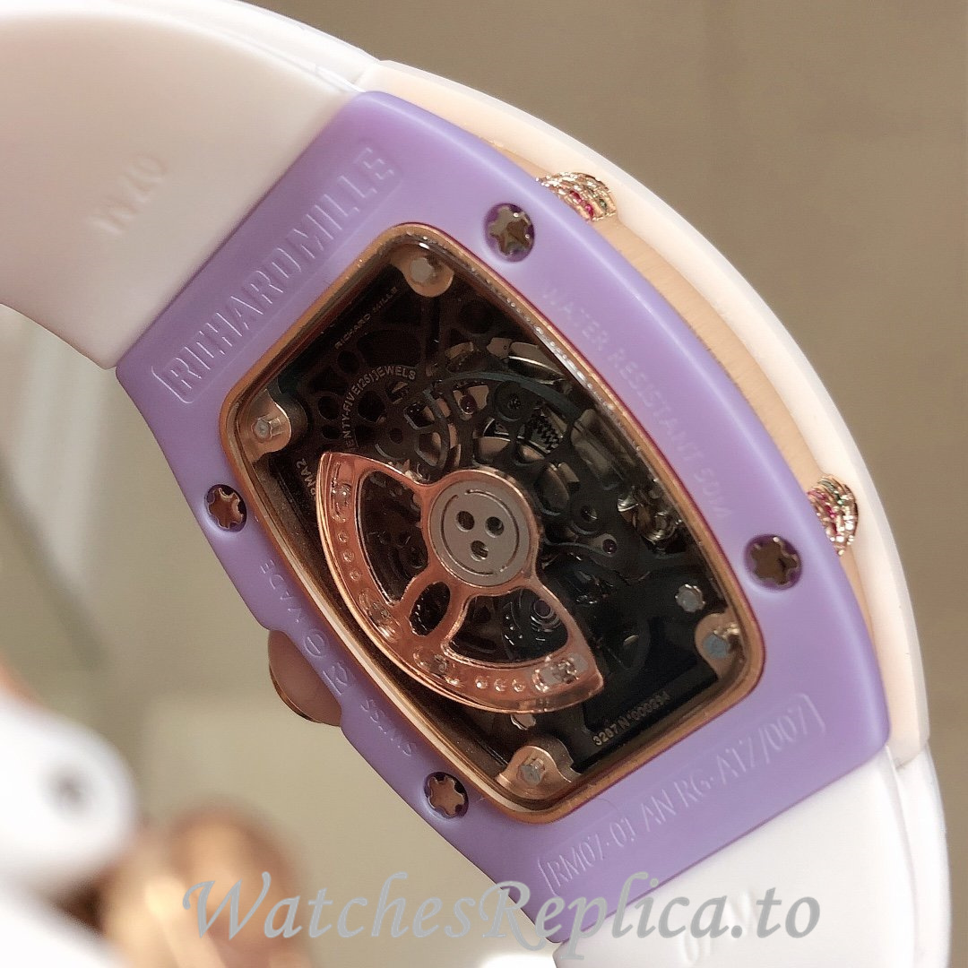 Richard Mille Replica RM37-01 Rubber strap 52.65x34.40MM - WatchesReplica.is