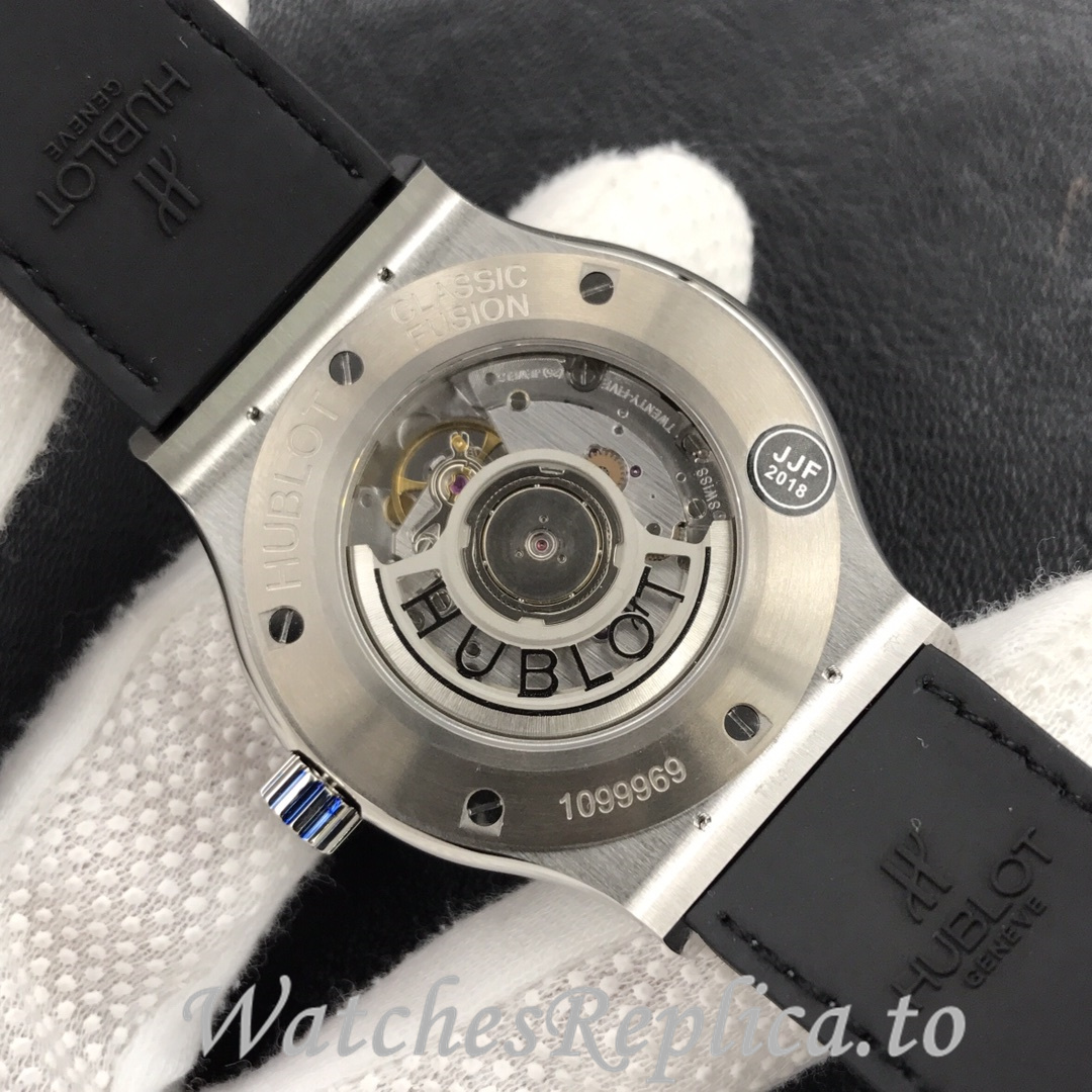 Hublot Replica Classic Fusion Series Leather strap 42MM - WatchesReplica.is