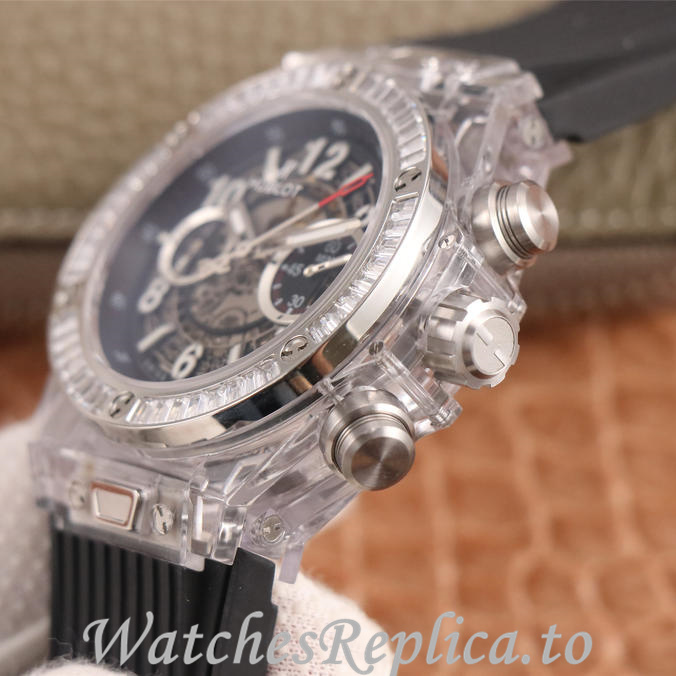 Hublot Replica 411.JX.4802.RT Rubber strap 45MM - WatchesReplica.is