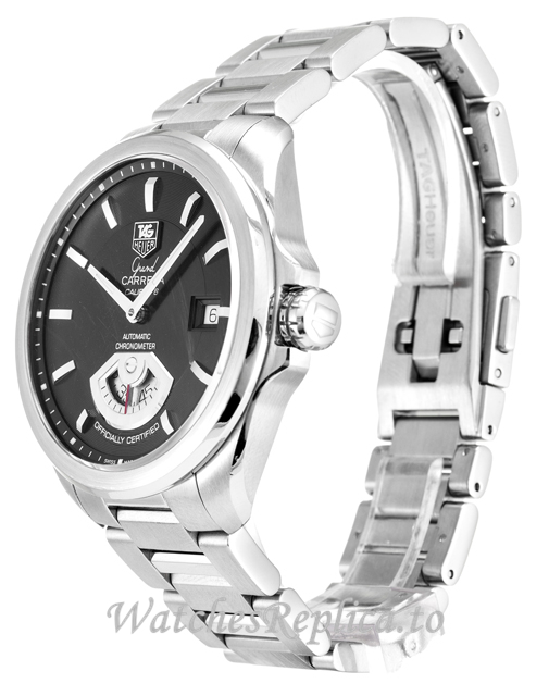 Tag Heuer Grand Carrera Black Dial WAV511A.BA0900 40 MM - WatchesReplica.is