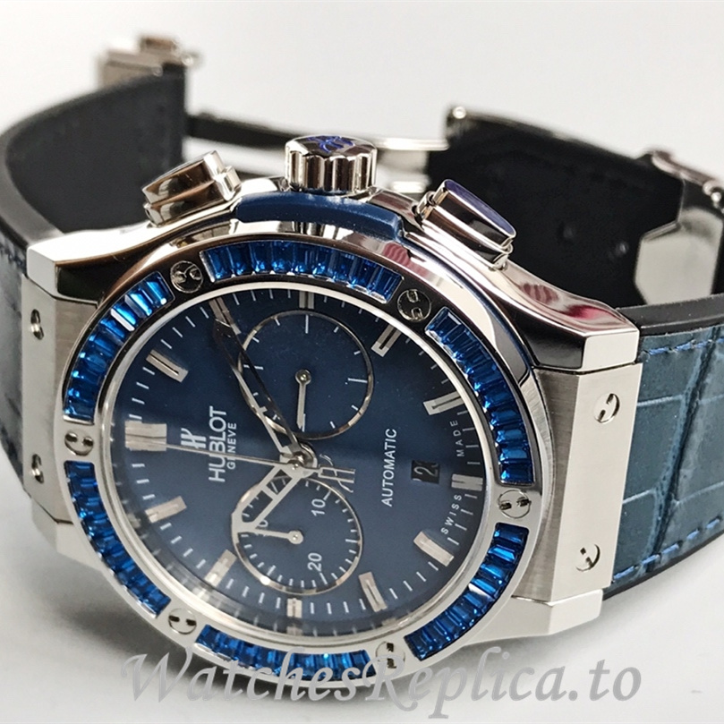 Hublot Replica Classic Fusion Leather strap 45MM - WatchesReplica.is