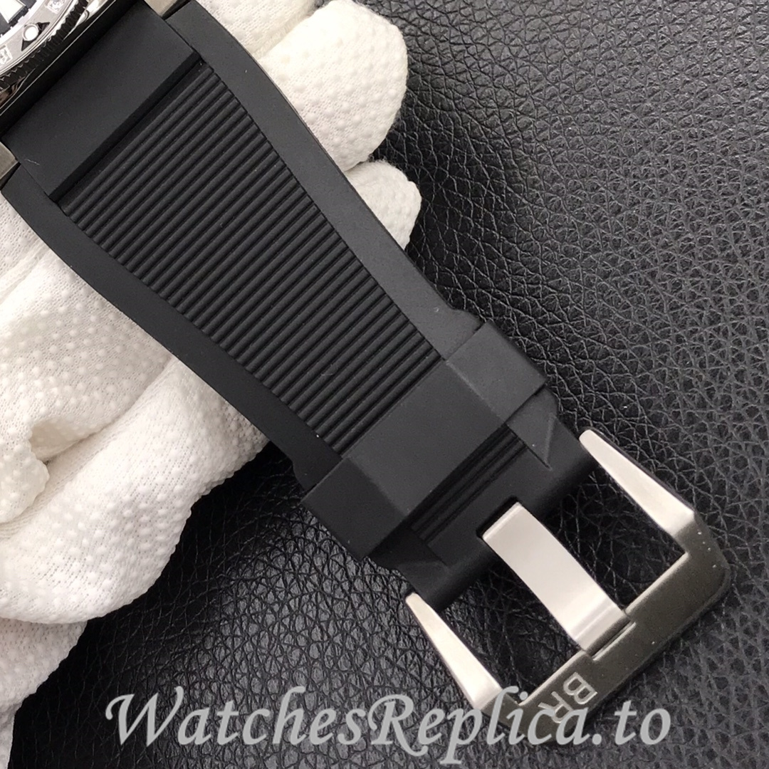 Bell Ross Replica BR 03 BR0392-D-G-BR/SCA Rubber strap 42MM - WatchesReplica.is