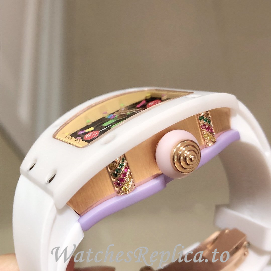 Richard Mille Replica RM37-01 Rubber strap 52.65x34.40MM - WatchesReplica.is