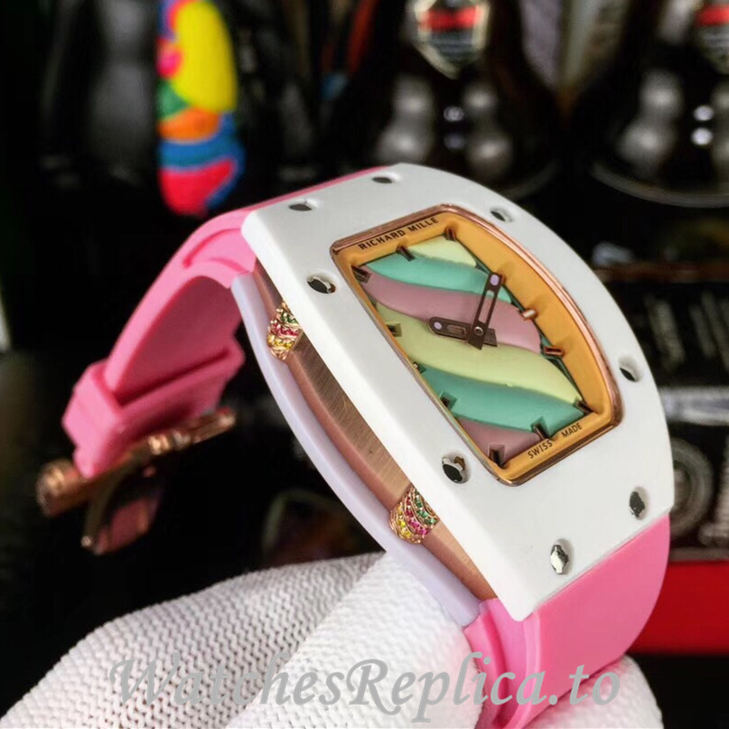 Richard Mille Replica RM-07 Rubber strap 50MM - WatchesReplica.is