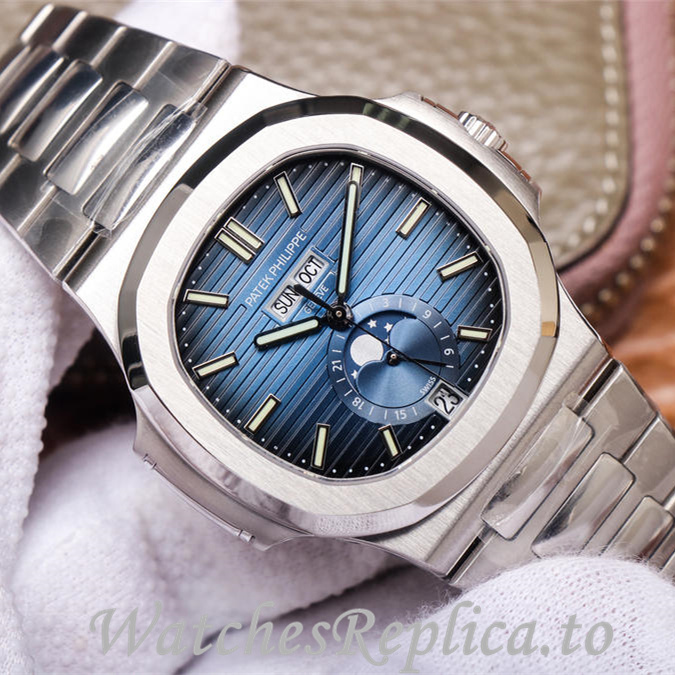 Patek Philippe Replica Nautilus 5726 Stainless steel strap 40.5MM - WatchesReplica.is