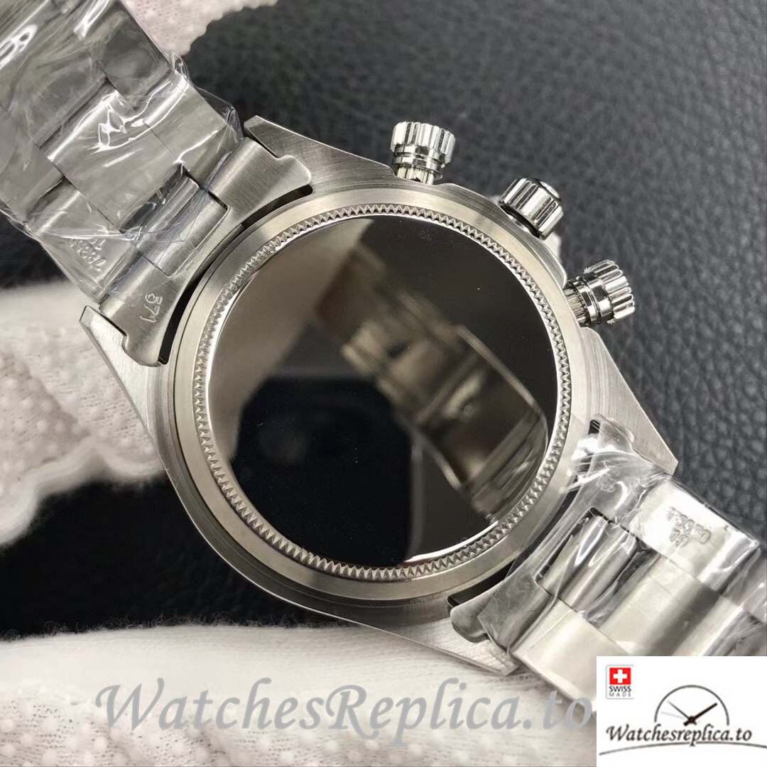 Swiss Rolex Daytona Replica 6239 Stainless steel strap 37MM - WatchesReplica.is