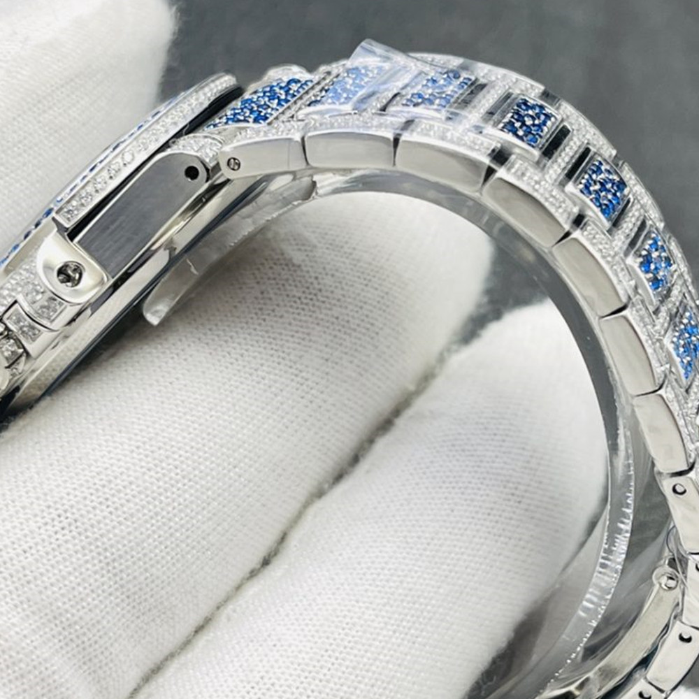 Patek Philippe Nautilus Diamond Dial 35mm 7118-1451G-001 - WatchesReplica.is