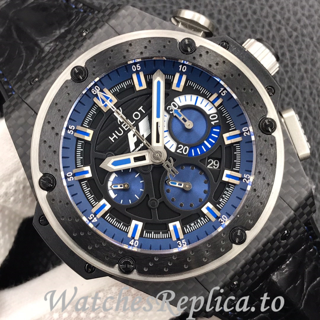 Hublot Replica King Power F1 Rubber strap 45MM - WatchesReplica.is