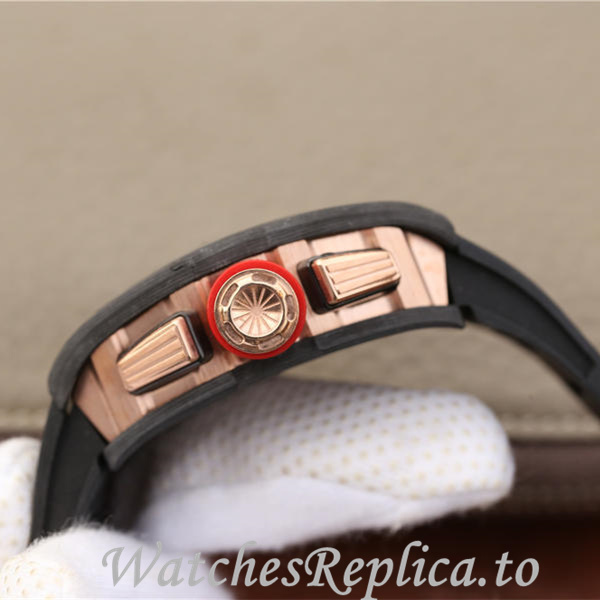 Richard Mille Replica RM011 Rubber strap 50MM - WatchesReplica.is