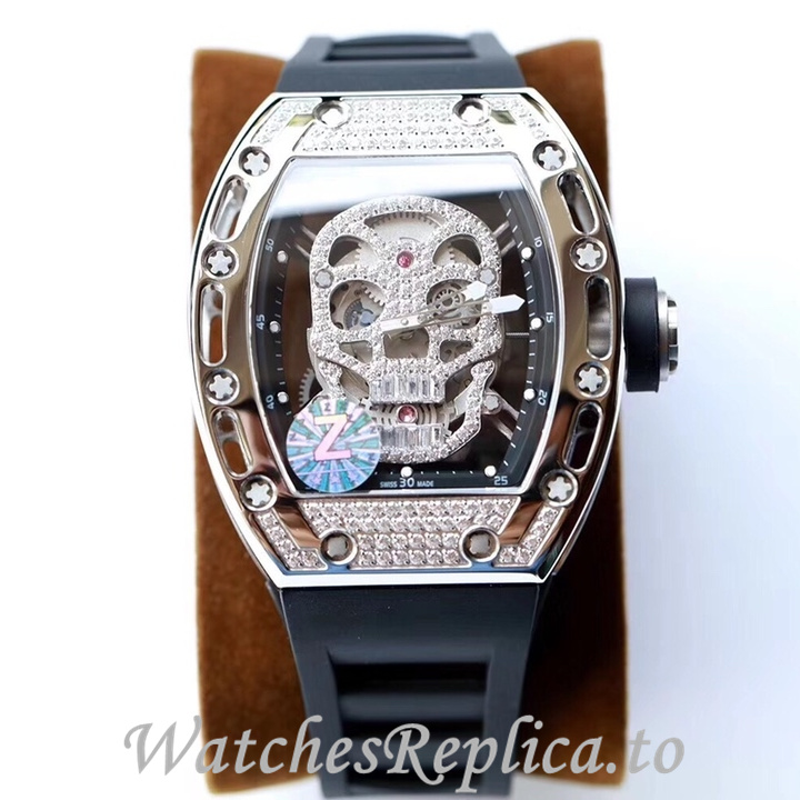 Richard Mille Replica RM052 Rubber strap 50MM - WatchesReplica.is
