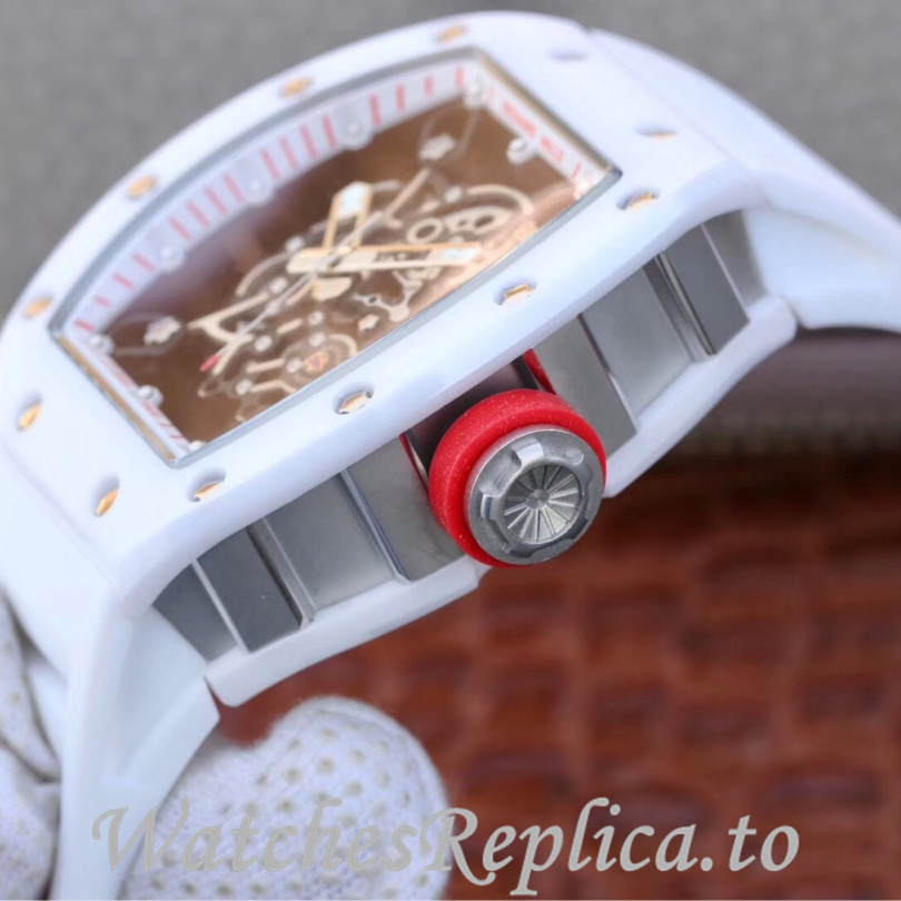 Richard Mille Replica RM055 Rubber strap 50MM - WatchesReplica.is
