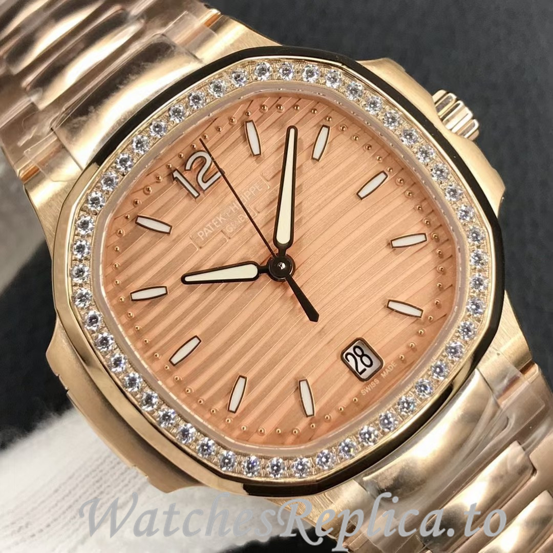 Patek Philippe Replica Nautilus 7118 Stainless steel strap 35.2MM - WatchesReplica.is