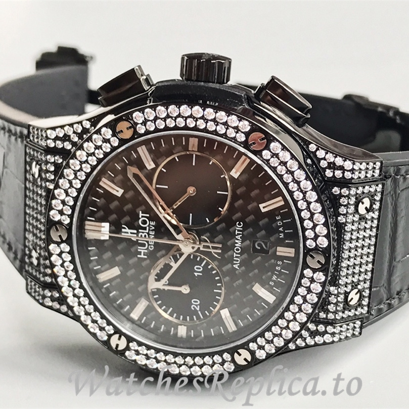 Hublot Replica Classic Fusion Leather strap 45MM - WatchesReplica.is