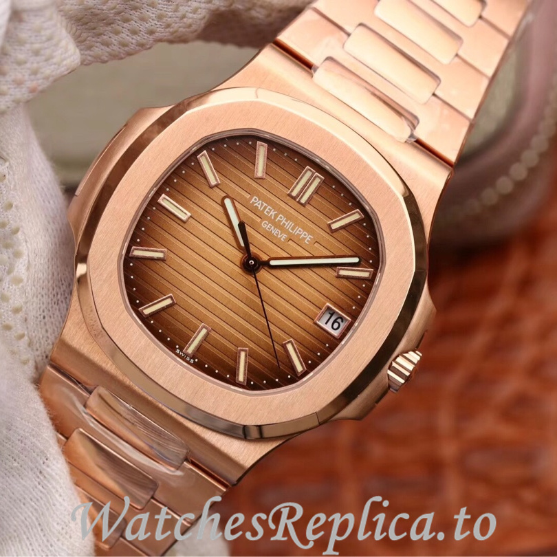 Patek Philippe Replica Nautilus 5711 Stainless steel strap 40MM - WatchesReplica.is