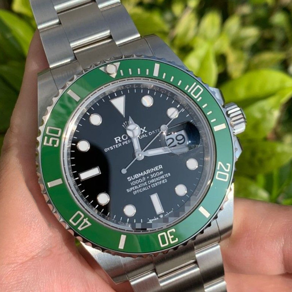 Replica Rolex Submariner Watch 126610lv 41MM - WatchesReplica.is