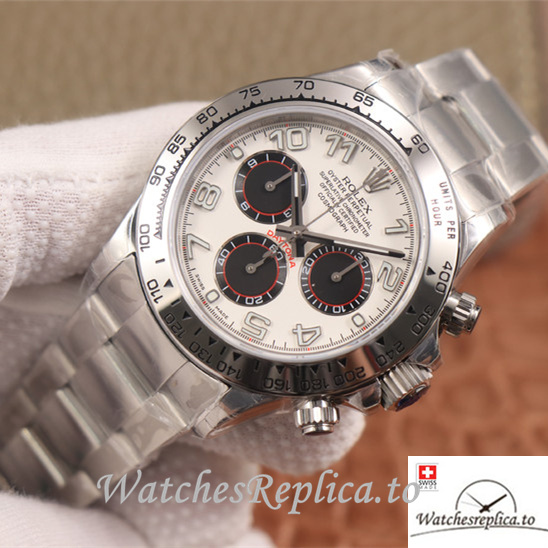 Swiss Rolex Daytona Replica 116509 Stainless steel strap 40MM - WatchesReplica.is