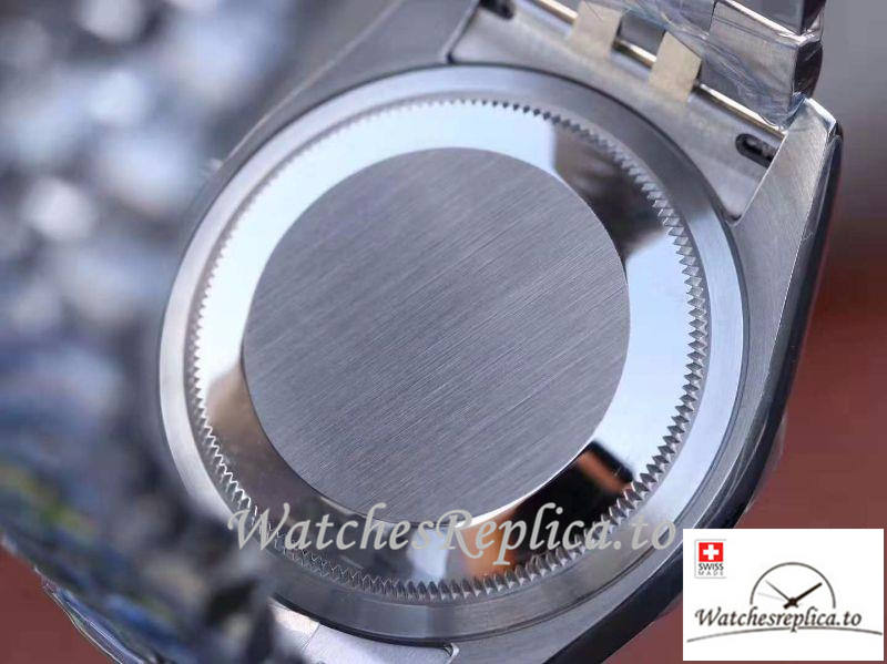 Swiss Rolex Datejust Replica 116234-0090 Rose Gold Dial 36MM - WatchesReplica.is