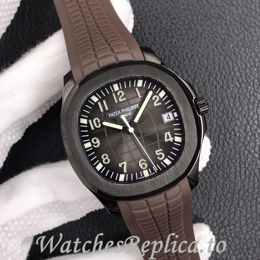 Patek Philippe Replica Aquanaut 5167 Rubber strap 40MM - WatchesReplica.is