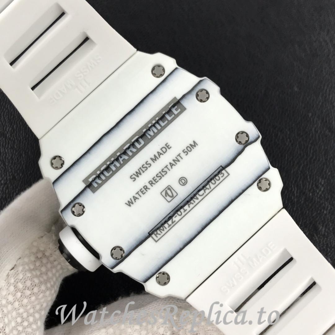 Richard Mille Replica RM12-01 Rubber strap 50MM - WatchesReplica.is