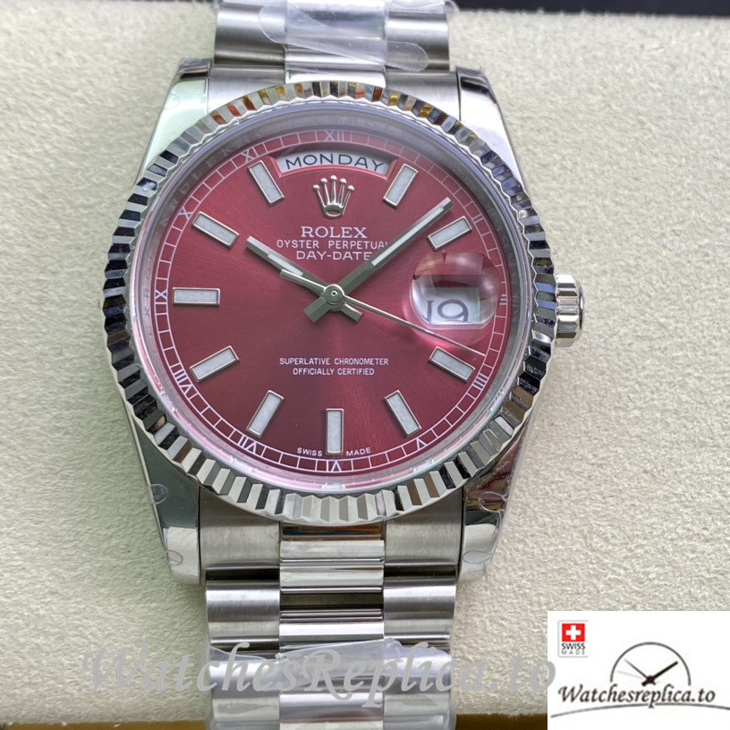 Swiss Rolex Datejust 118239 Replica Stainless steel strap 36MM - WatchesReplica.is