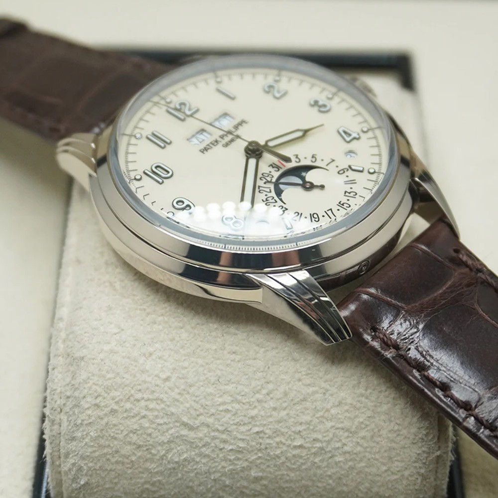 Patek Philippe Grand Complications Cream Dial 40mm 5320G - WatchesReplica.is