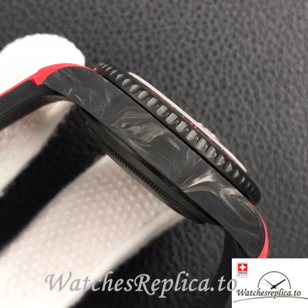 Swiss Rolex GMT-Master Replica Rubber strap 40MM - WatchesReplica.is