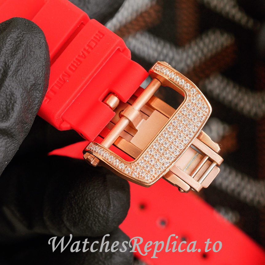 Richard Mille Replica RM26-01 Rubber strap 50MM - WatchesReplica.is