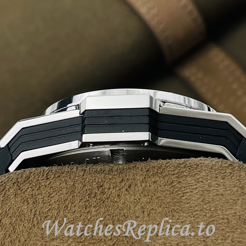 Hublot Replica Big Bang Sang Bleu II Rubber strap 45MM - WatchesReplica.is