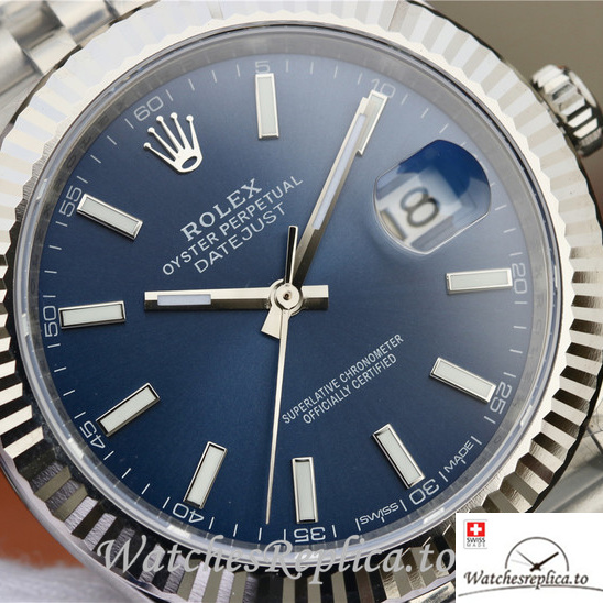 Swiss Rolex Datejust Replica 116234-0139 Stainless steel strap 36MM - WatchesReplica.is