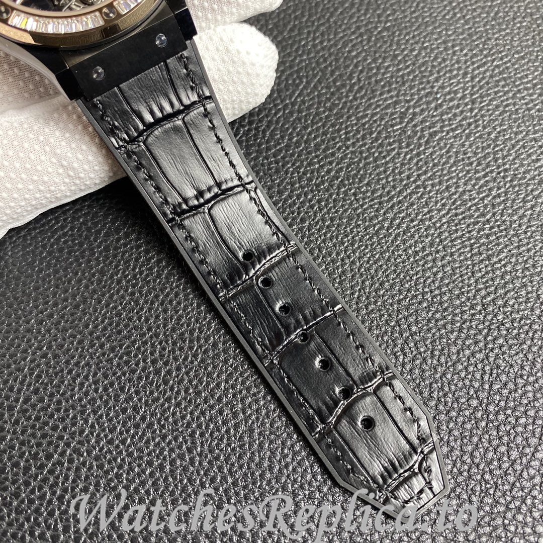 Hublot Replica Classic Fusion Leather strap 45MM - WatchesReplica.is