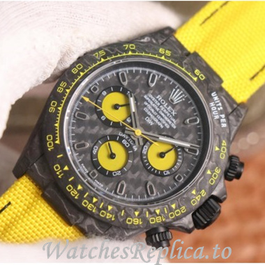 Swiss Rolex Daytona Replica 116588 Canvas strap 40MM - WatchesReplica.is