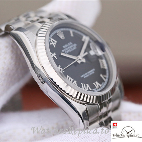 Swiss Rolex Datejust Replica 116234-0086 Stainless steel strap strap 36MM - WatchesReplica.is