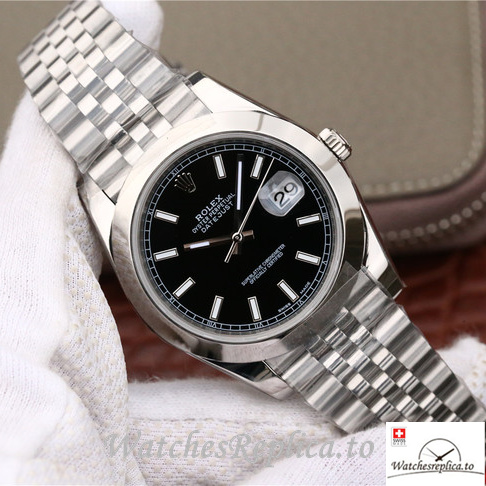 Swiss Rolex Datejust 116200-0099 Stainless steel strap 41MM - WatchesReplica.is